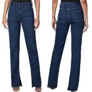 Paige Stella Jolene Grecia Jeans High Rise Slit Ankles Size 25 NWT